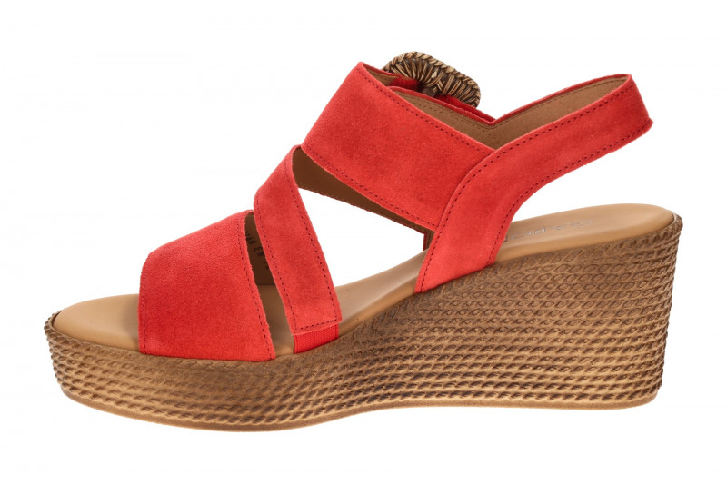 Gabor Wedges Keil Sandale rot chilli 84.771.15