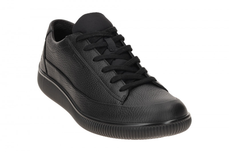 Ecco Soft Zero Schuhe schwarz Herren Sneakers Waterproof