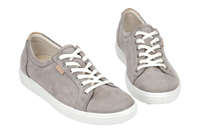 Ecco Soft 7 Schuhe grau Damen Sneakers