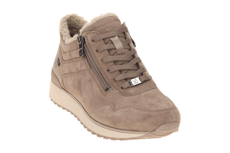 Caprice Schuhe Mid Sneaker taupe braun Warmfutter TEX 26201