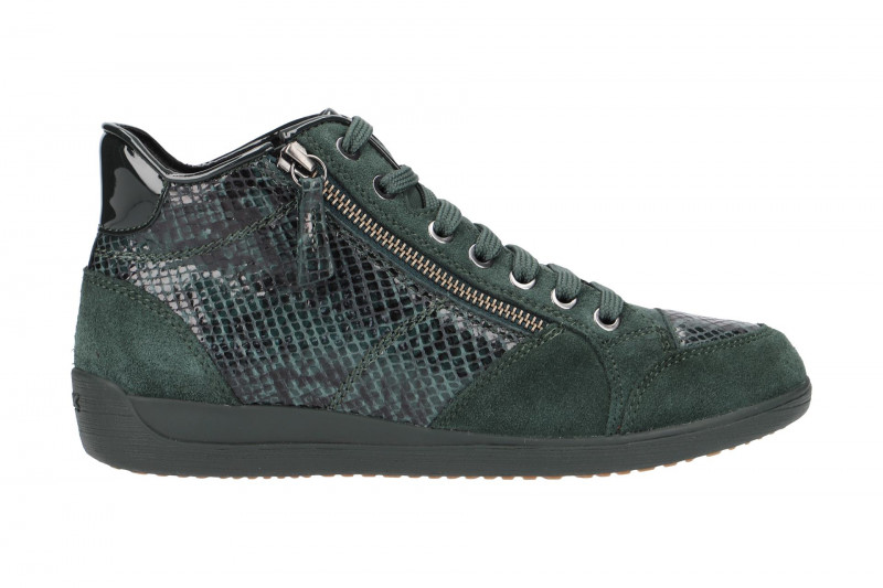 Geox Myria Schuhe grün Pyton-Print