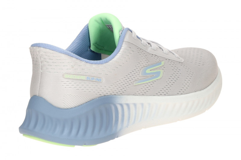 Skechers Go Walk Now Schuhe Sneakers grau SLIP-INS 125643