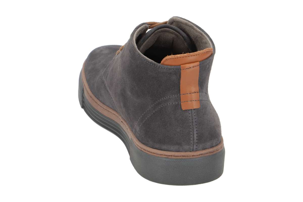 Pius Gabor Herren Boots – Stiefeletten Aus Zertifiziertem Leder, Wechselfußbett, Kork-Zwischensohle, Weite H