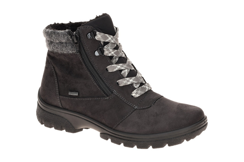 ARA Saas Winter Stiefelette Boots schwarz grau GORE-TEX 12-49309