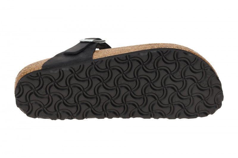 Birkenstock Gizeh Braided Pantolette schwarz SCHMAL 1021360