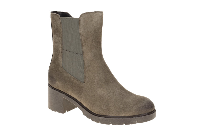 Gabor Stiefelette Ankle Boots taupe grau H-Weite 8064.02.007