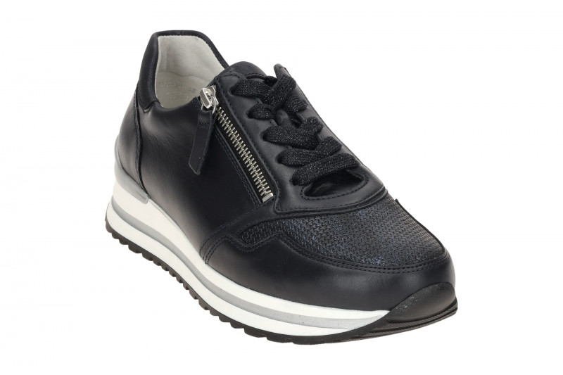 Gabor comfort Sneaker Schuhe dunkelblau H-Weite 66.528.66
