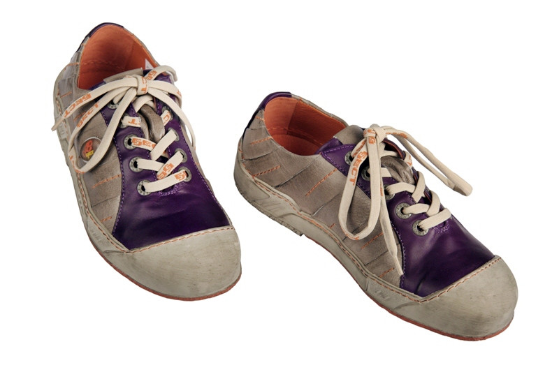 Eject Puzzle Schuhe in lila grau - E-12359-V2