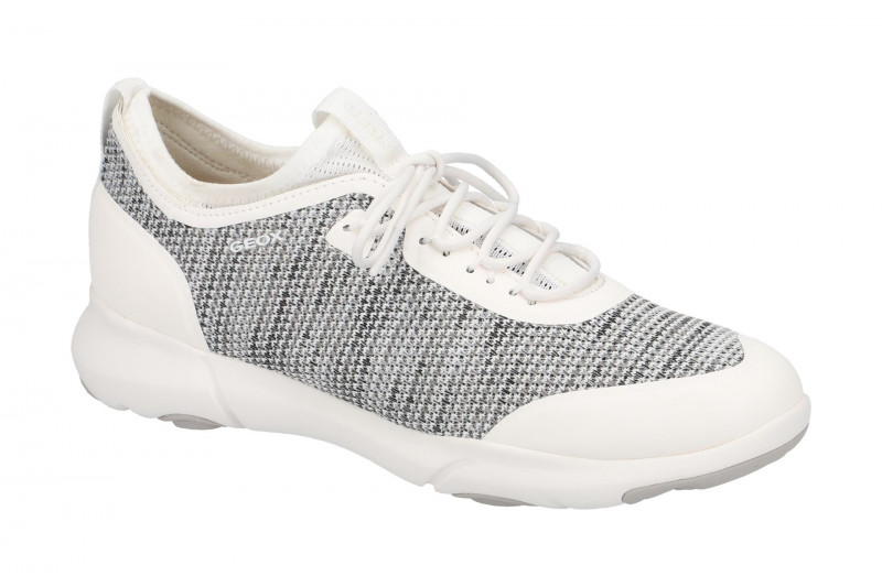 Geox Nebula Schuhe weiß grau Damen