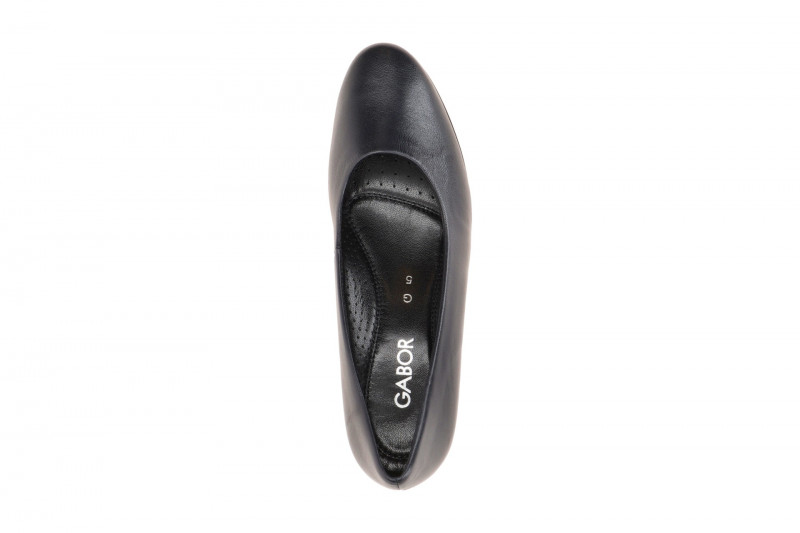 Gabor Pumps dunkelblau Nappa Glattleder 3027