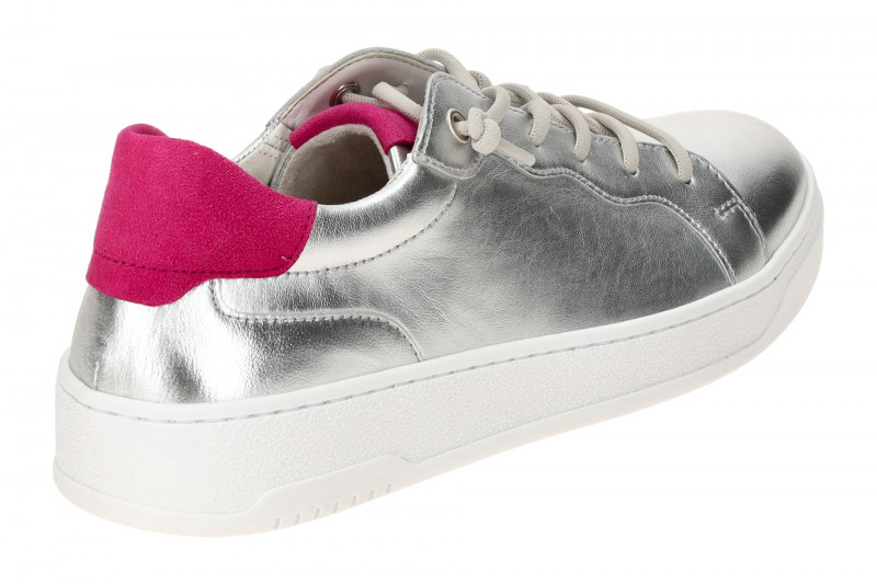 Gabor Schuhe Sneakers silber metallic 63.342.61