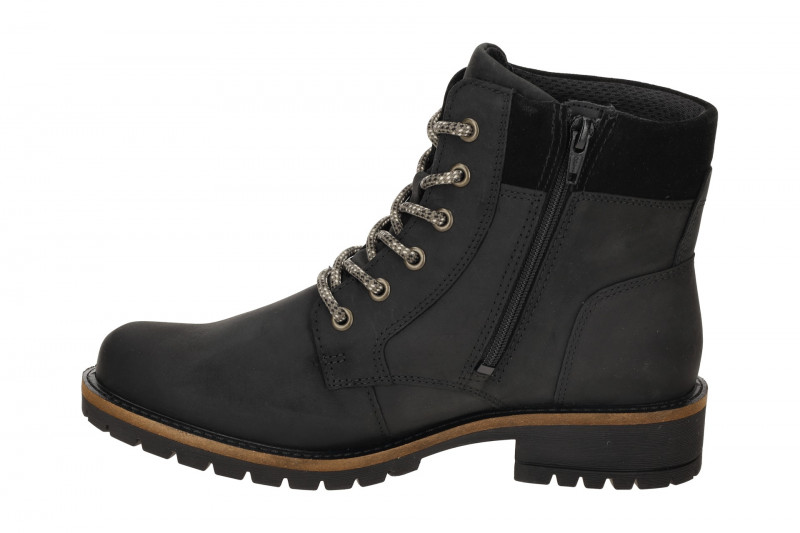 ecco Elaina Stiefelette schwarz matt Nubuck 202123