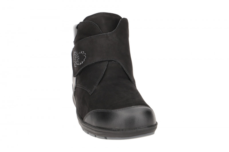 Waldläufer Mimi Warmfutter Stiefeletten schwarz M-Weite