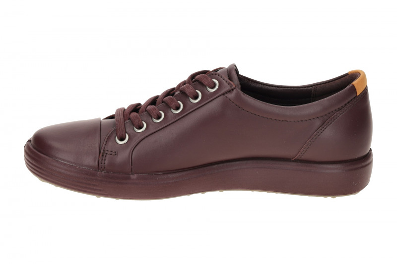Ecco Soft 7 Schuhe dunkelrot fig Damen Sneakers