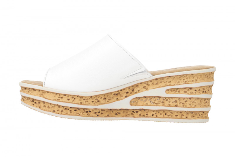 Gabor Plateau Pantolette weiß Fashion 44.650.21