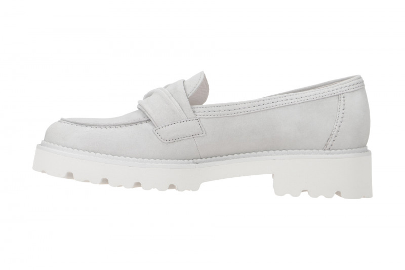 Gabor Schuhe Mokassin Slipper grau 25.242.19