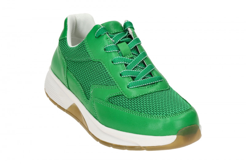 Gabor RollingSoft Schuhe grün verde Nappa Mesh 46.876.64