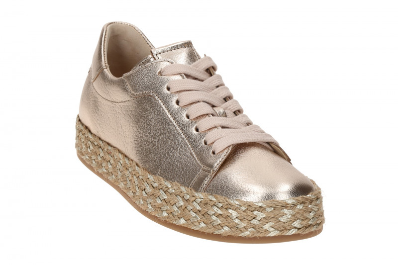 Gabor Schuhe Sneakers beige gold metallic 63.270.62