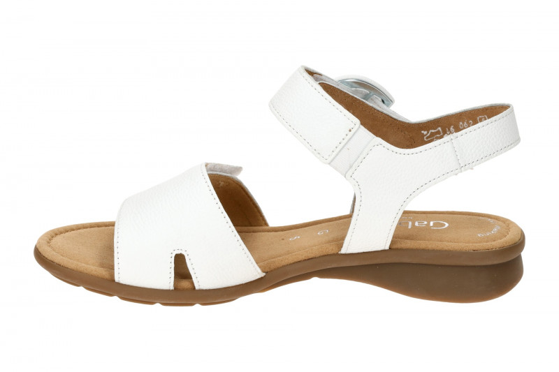 Gabor comfort Sandale weiß Klett Riemchen 66.062.50
