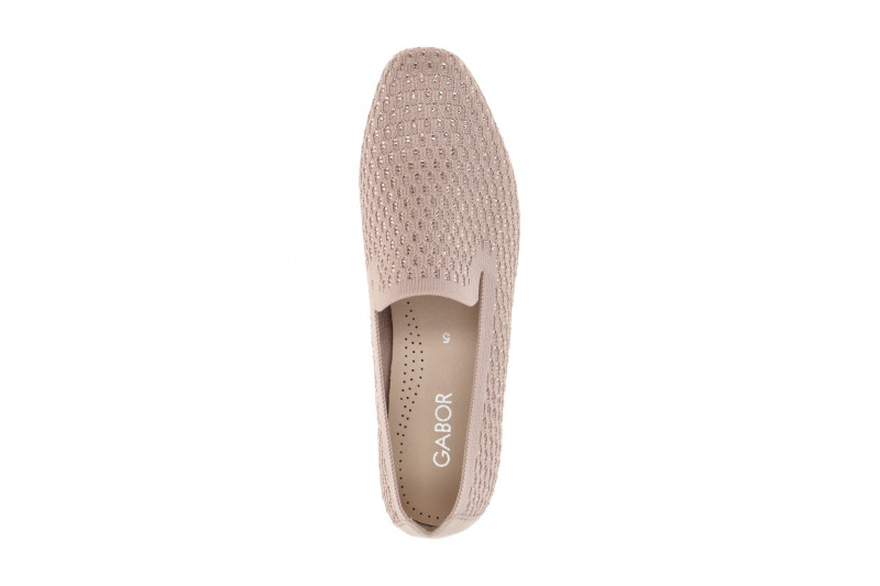 Gabor Slipper Loafer rosa Strass Funkel 85.216.40