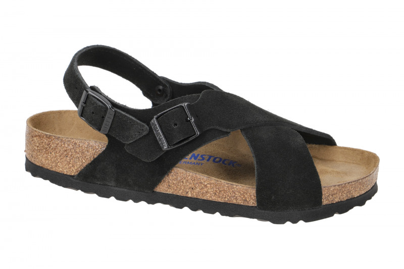 Birkenstock Tulum Sandale schwarz Normal Weit 1024045