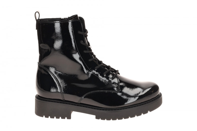 Gabor Stiefel Boots schwarz K-Weite Lack 8025.04.002