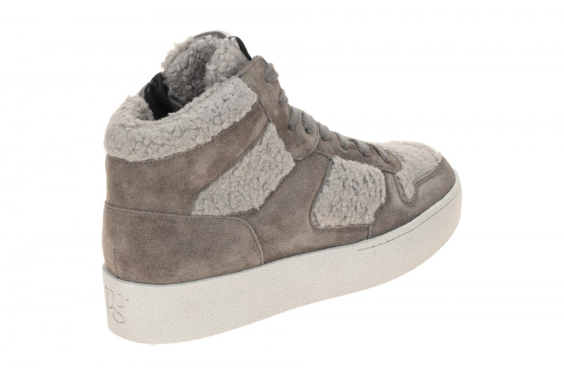 Paul Green Winter Schuhe Stiefelette grau Fell 5470
