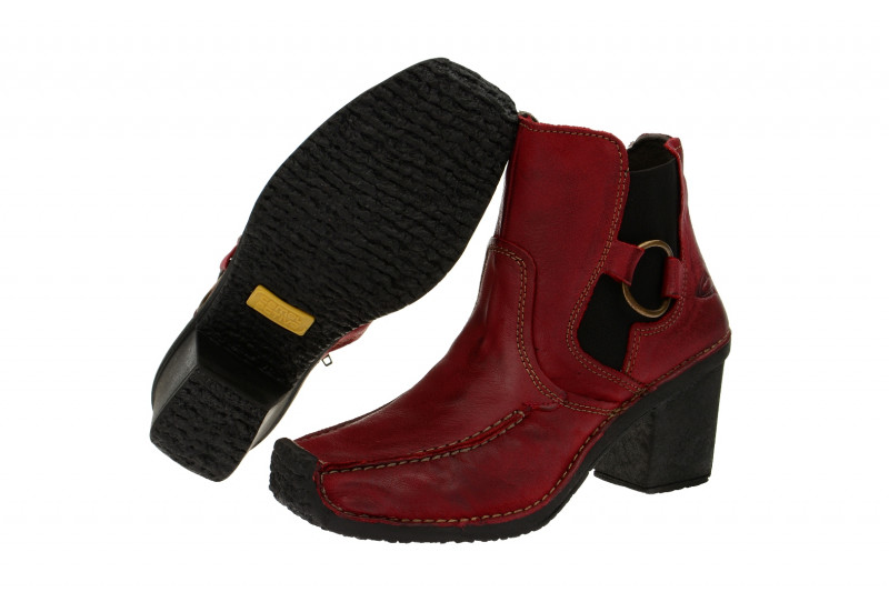 camel active Soho Heel Stiefelette - rot - 808.71.03