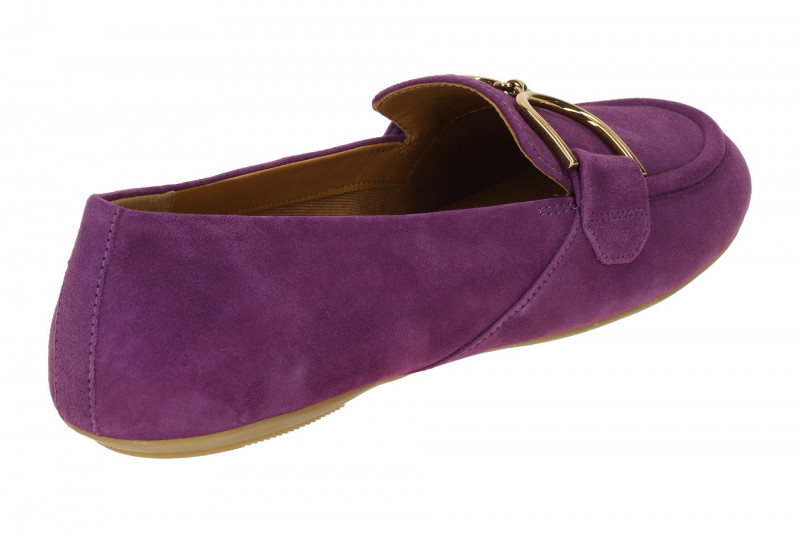 Geox Palmaria Mokassin Schuhe lila Velour D45MUJ