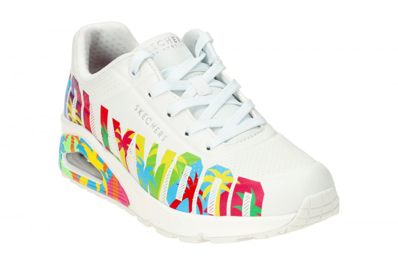 Skechers Uno Schuhe weiß bunt Hollywood 177995