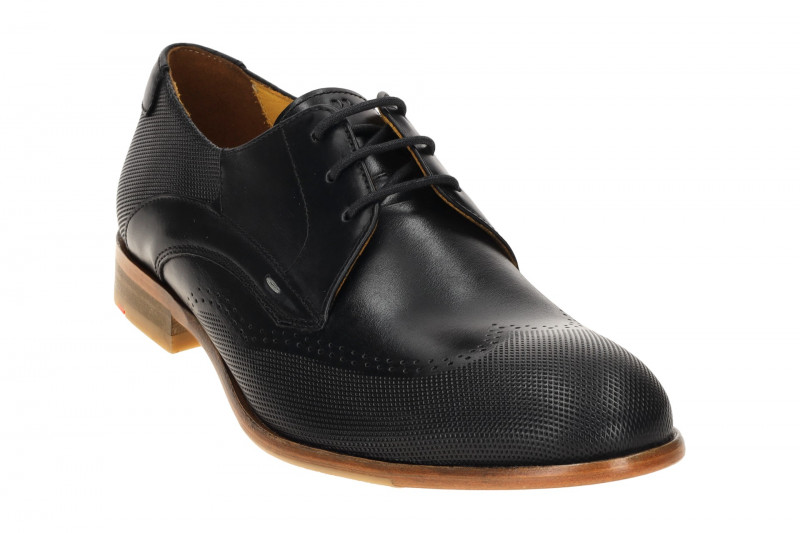 Lloyd Nassau Business Schuhe schwarz Wingtip 15-096-10