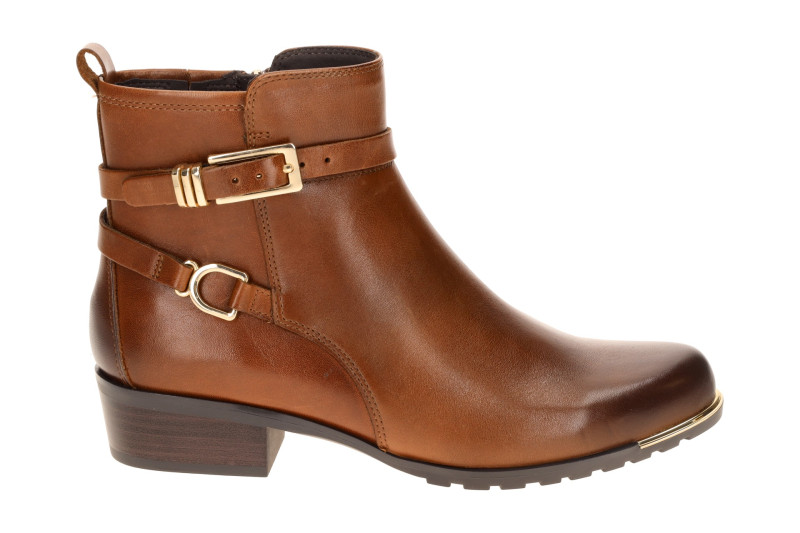 Caprice Stiefelette Ankle Boots braun Schnalle 25307