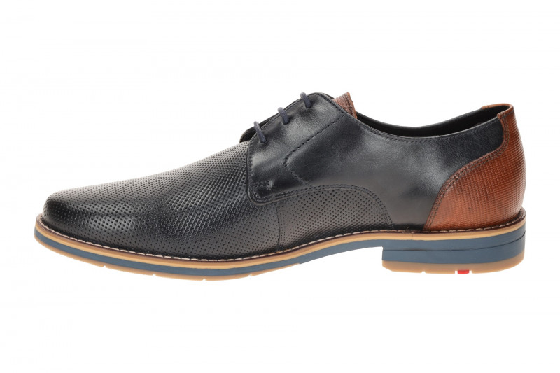 Lloyd Drift 110 Schuhe blau navy Business perforiert 16-017-19