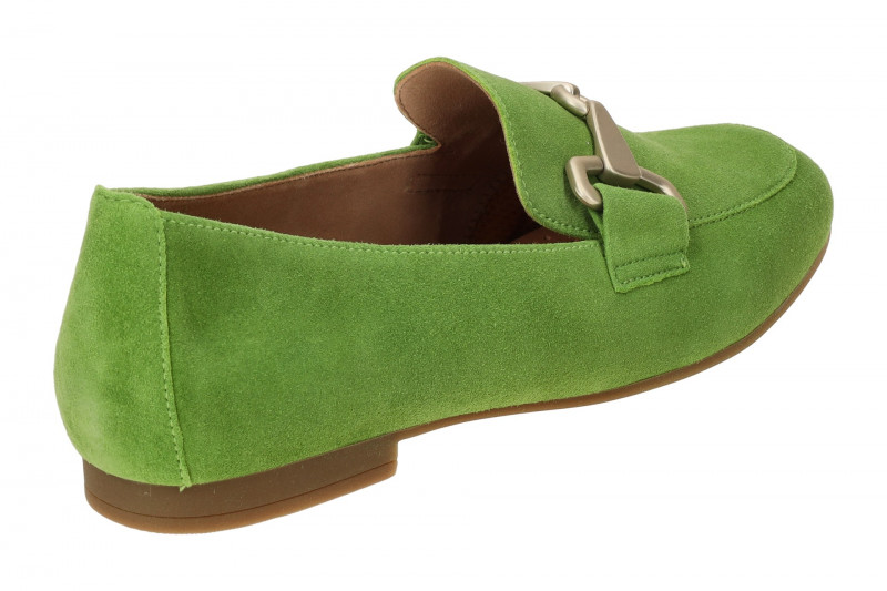 Gabor Schuhe Slipper hellgrün gold 65.211.11