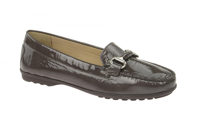 Geox Elidia Schuhe braun Lack