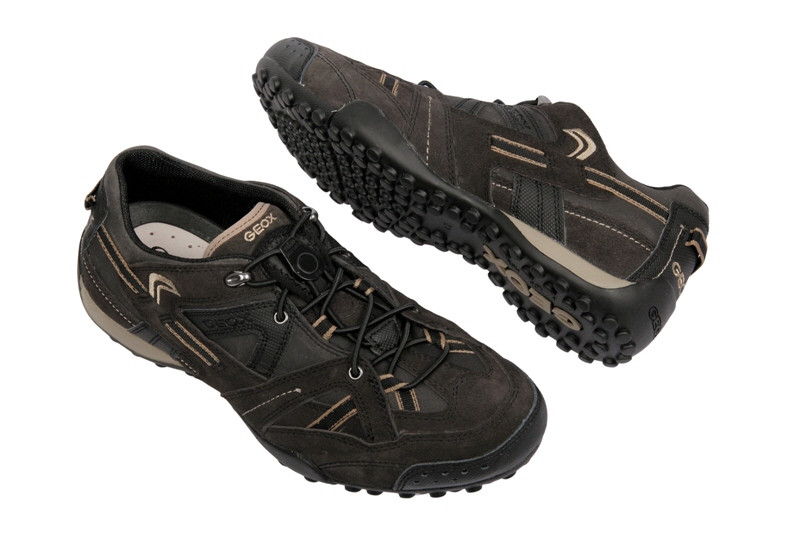 Geox Respira Wide Snake S Schuhe schwarz Sneaker