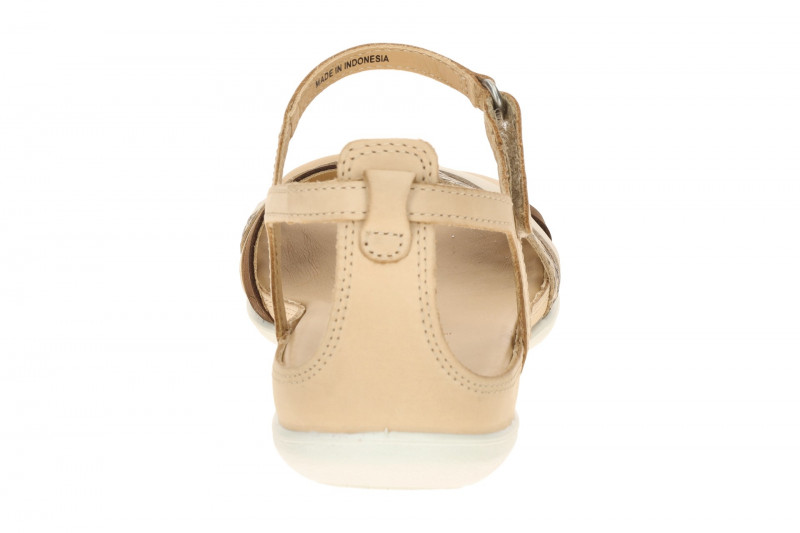 Ecco Flash Sandale braun beige Kreuzriemen 244243