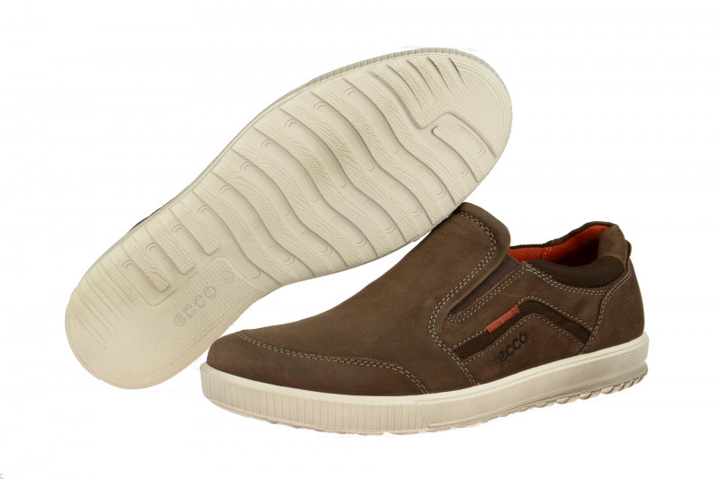 ecco Ennio Schuhe braun Herren Slipper
