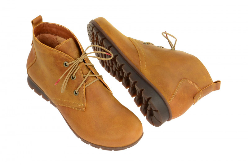 Think Menscha Stiefelette hell-braun