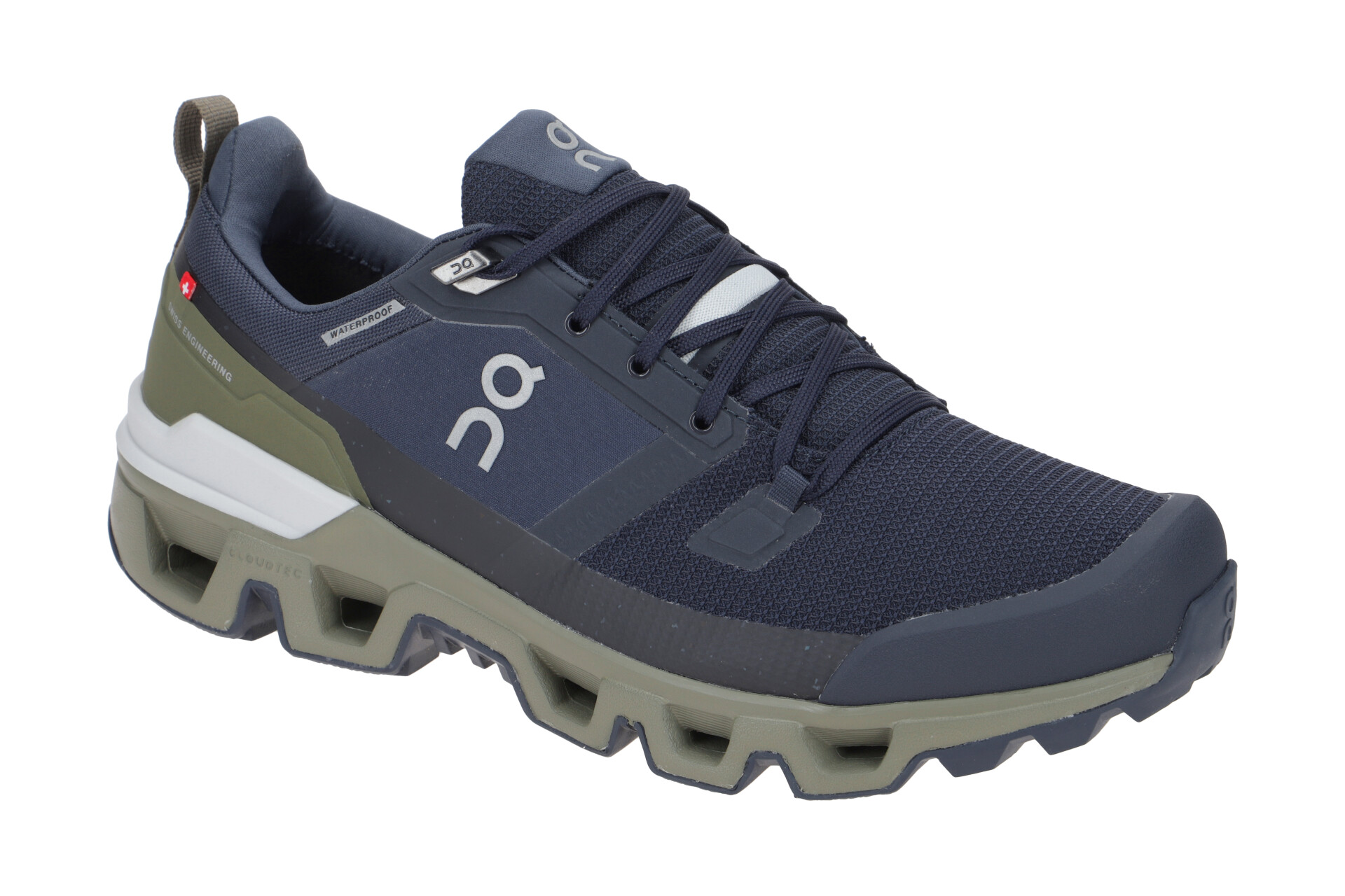 on CloudWander Waterproof Schuhe blau grün Herren 73.98604 | Schuhhaus ...