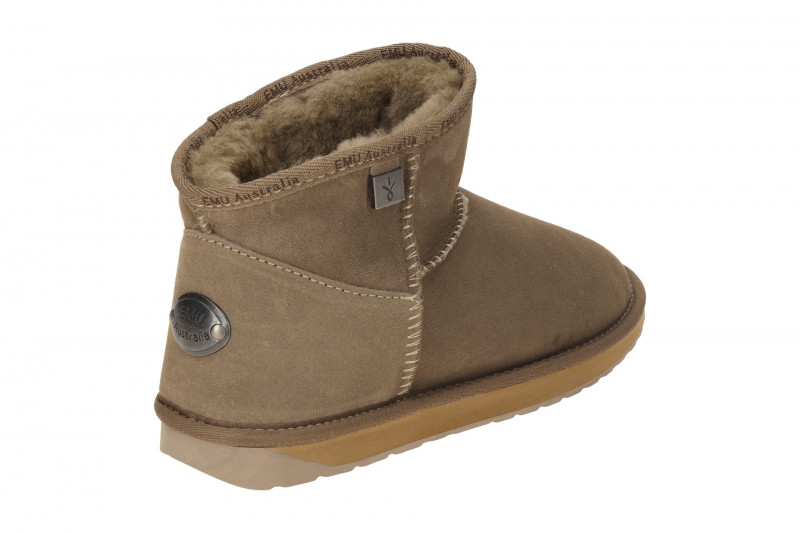 EMU Platinum Slim Darling Stiefeletten grau mushroom WP11875