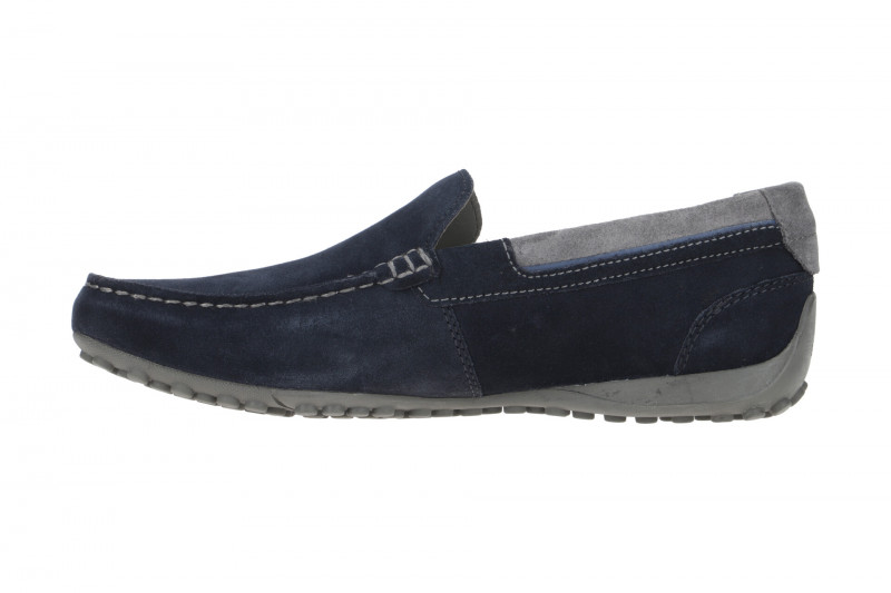 Geox Snake Mokassin Schuhe blau navy U0207B