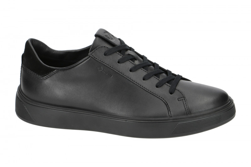 ecco Street Schuhe Sneakers schwarz Gore-Tex