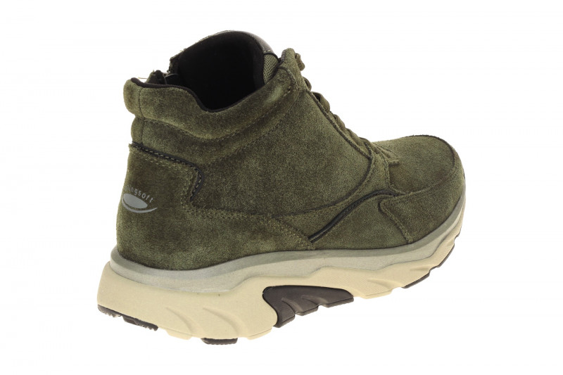 Gabor RollingSoft Stiefelette grün Velour 76.836.33