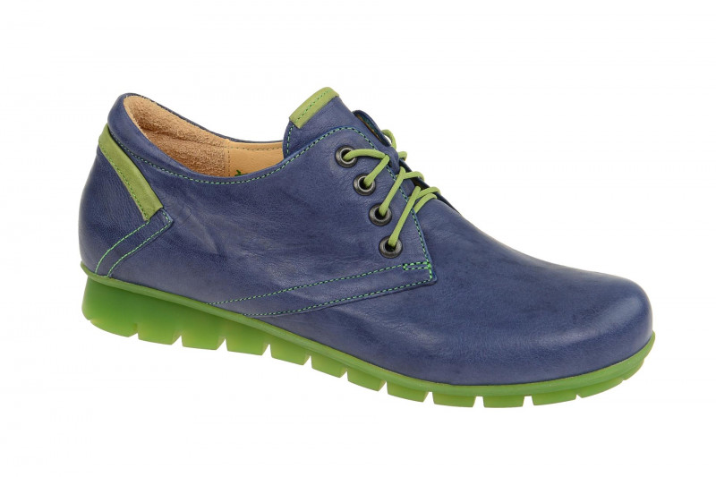 Think Menscha Schuhe blau grün 0-80070-84