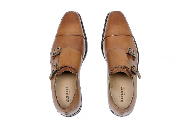 Gordon & Bros. 4376 tan braun rahmengenähte Schuhe