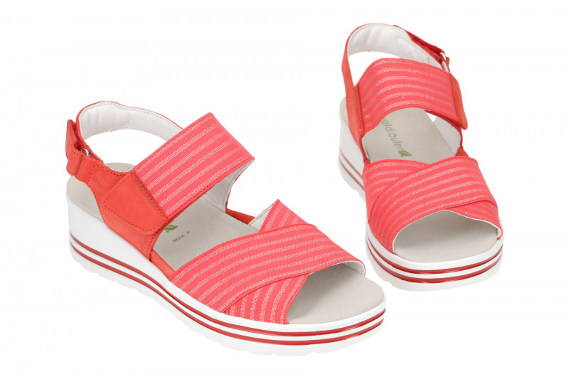 Waldläufer H-Michelle Sandale rot silber 728005
