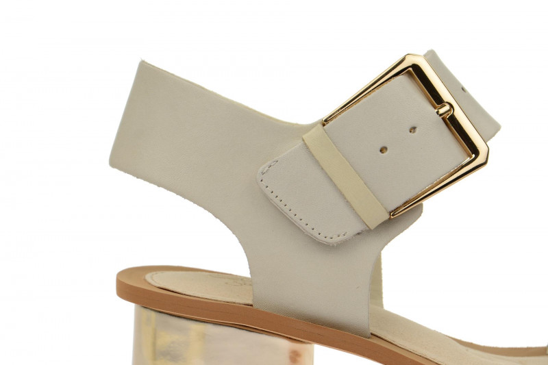 Clarks Sandcastle Art Sandalette weiß