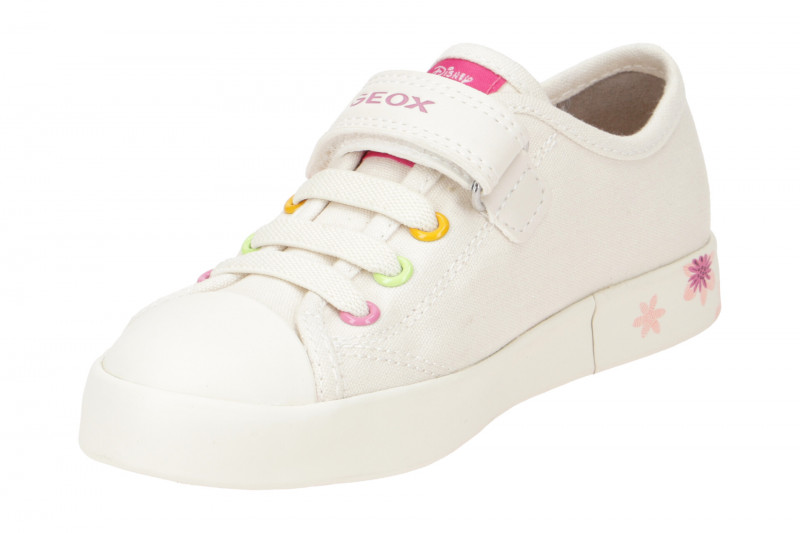 Geox Ciak Kinder Schuhe creme-weiß Disney Princess