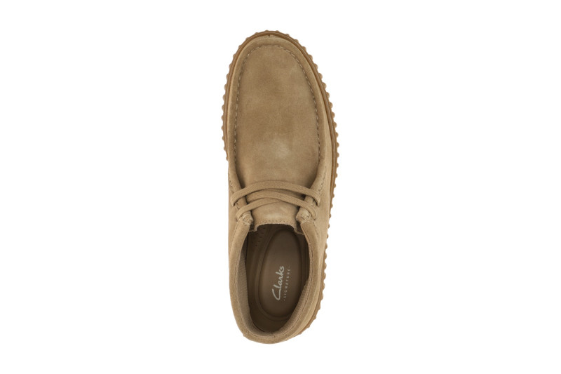 Clarks Torhill Hi Schuhe beige sand Velour 26173663